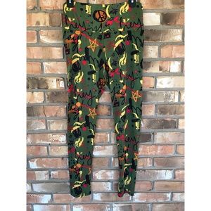 It’s Fashions Multicolored Leggings Size Large (Juniors)